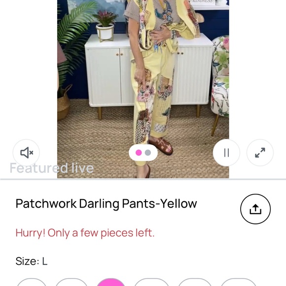 Paper Lace Yellow light weight denim - Picture 10 of 13